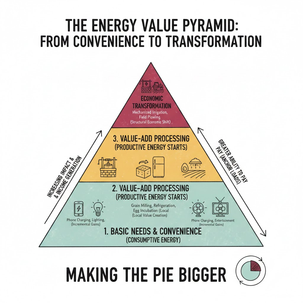Energy as a tool for impact